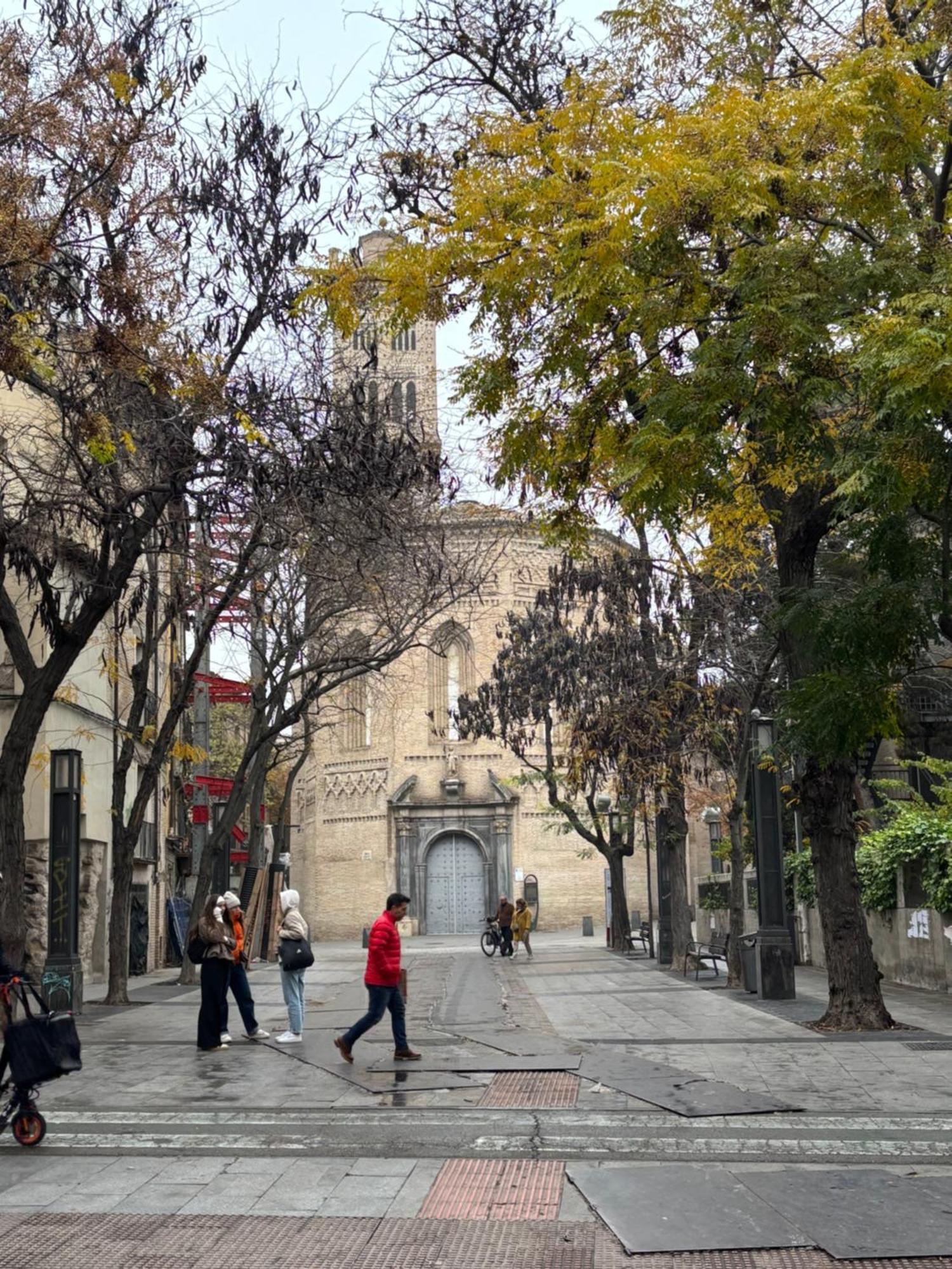 Ferienwohnung Torre Mudejar Saragossa Exterior foto